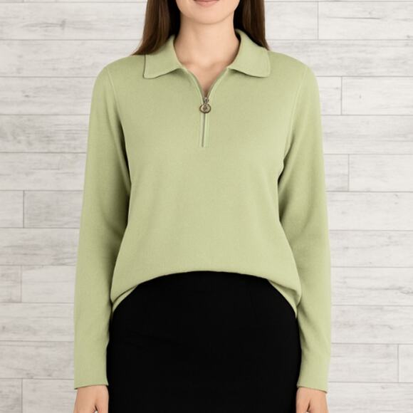 LUXE BY MERCER STREET STUDIO 100% Acrylic Pullover Sweater, S - Picture 9 of 9